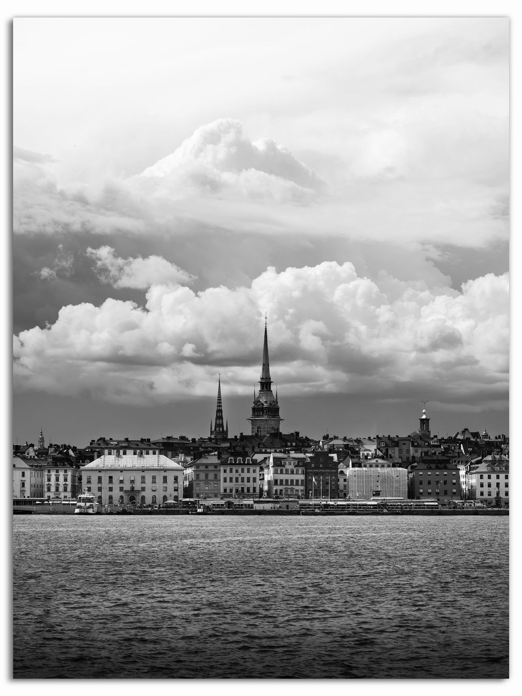 Moln över Gamla Stan