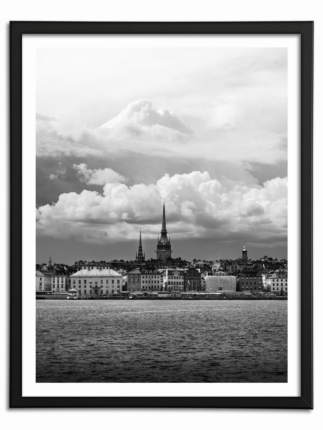 Moln över Gamla Stan