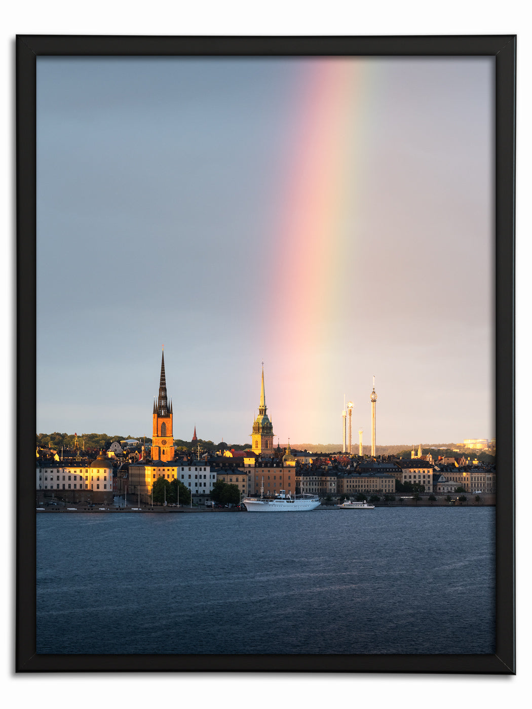 Regnbåge över Stockholm City II