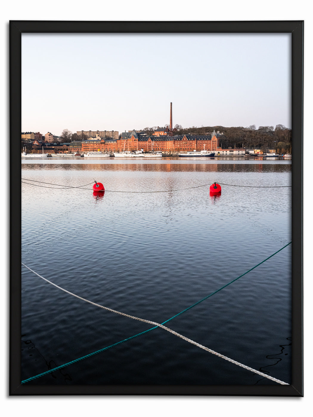 Två bojar i Riddarfjärden