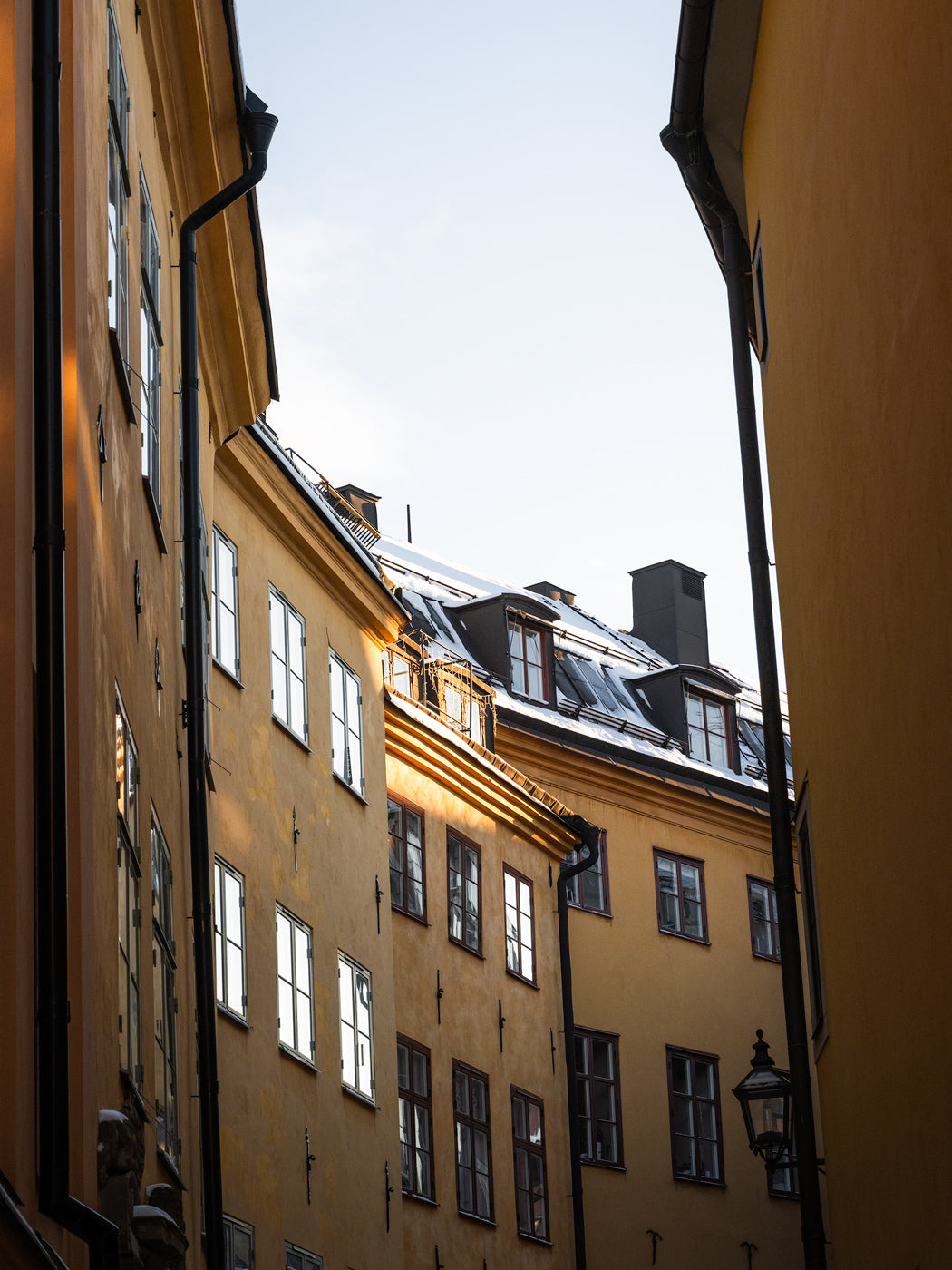 Trånga gränder i Gamla Stan